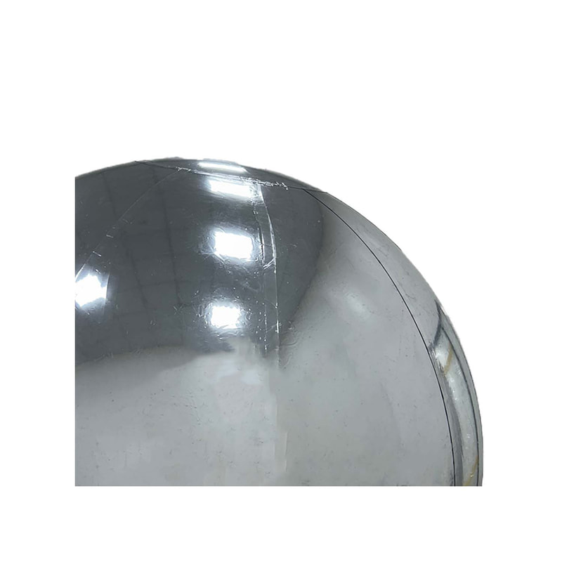 P-ID105-SI 100cm diameter silver inflatable mirror ball