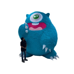 Giant Inflatable Monster - 360cm - Blue P-IF104-BU