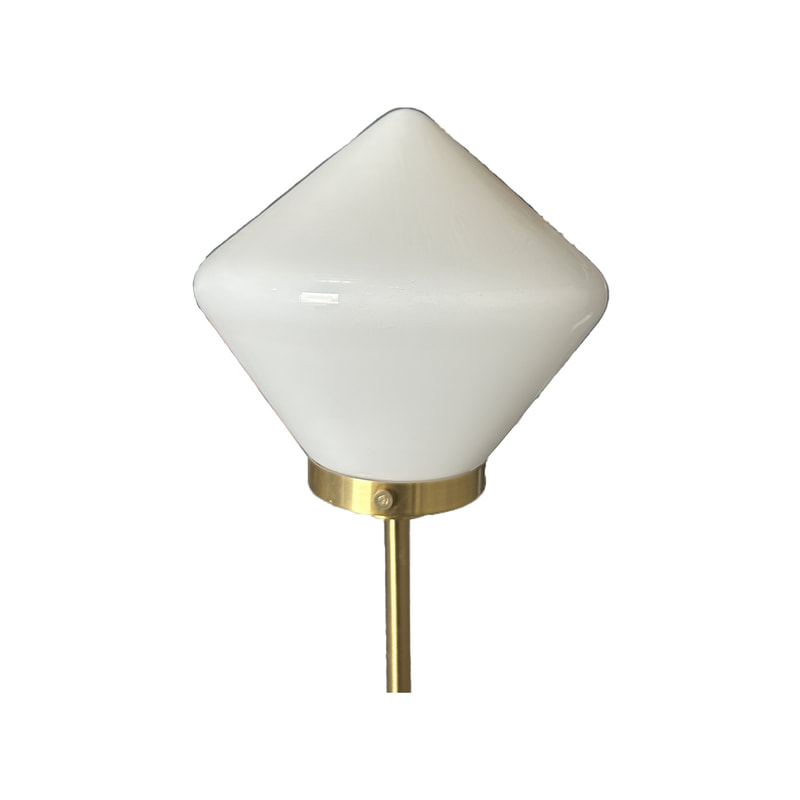 P-LA104-GD 160cm Steven modern floor standing lamp in gold