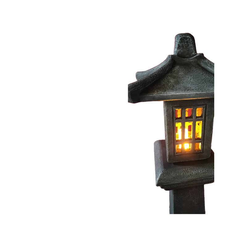P-LN105-BA 25cm Beacon lantern with LED battery power
