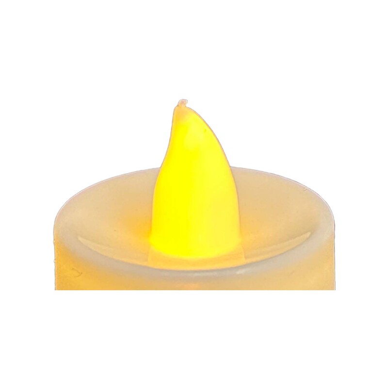P-LQ102-WH Type 2 4.5cm small white LED tea light candle