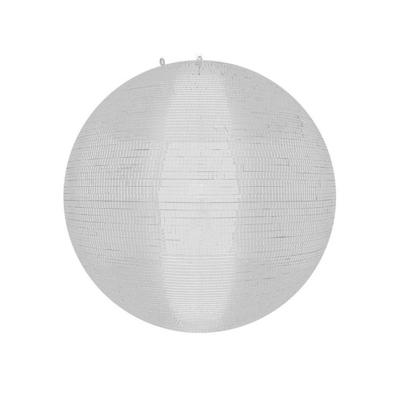 P-MB104-SI 100cm dia silver mirror ball with safety