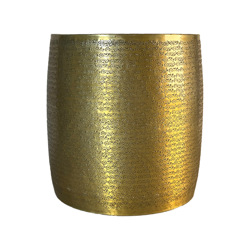 P-MD804-GD Type 4 43cm round gold vase