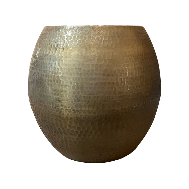 P-MD810-GD Type 10 42cm round gold vase