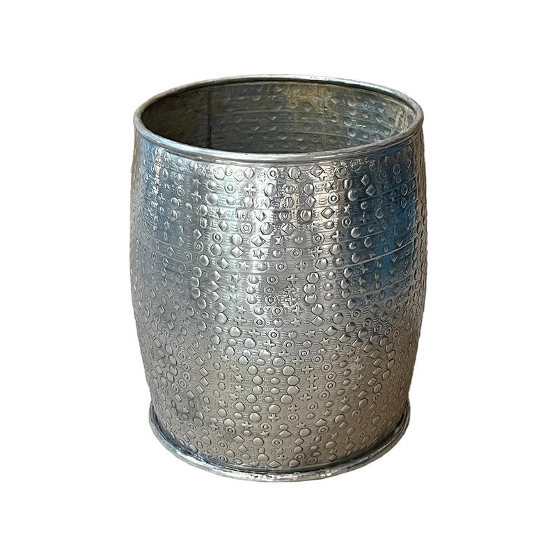 P-MD813-SI Type 13 41cm oval silver vase