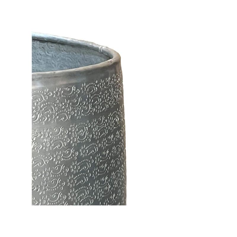 P-MD816-SI Type 16 42cm round silver vase