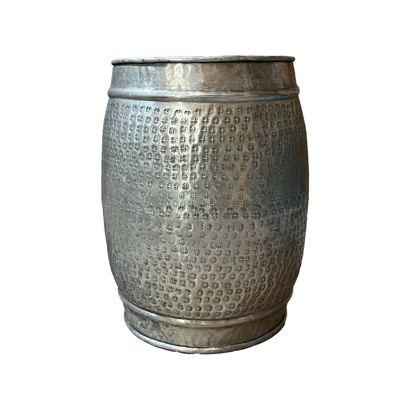 P-MD821-SI Type 21 42cm round silver vase