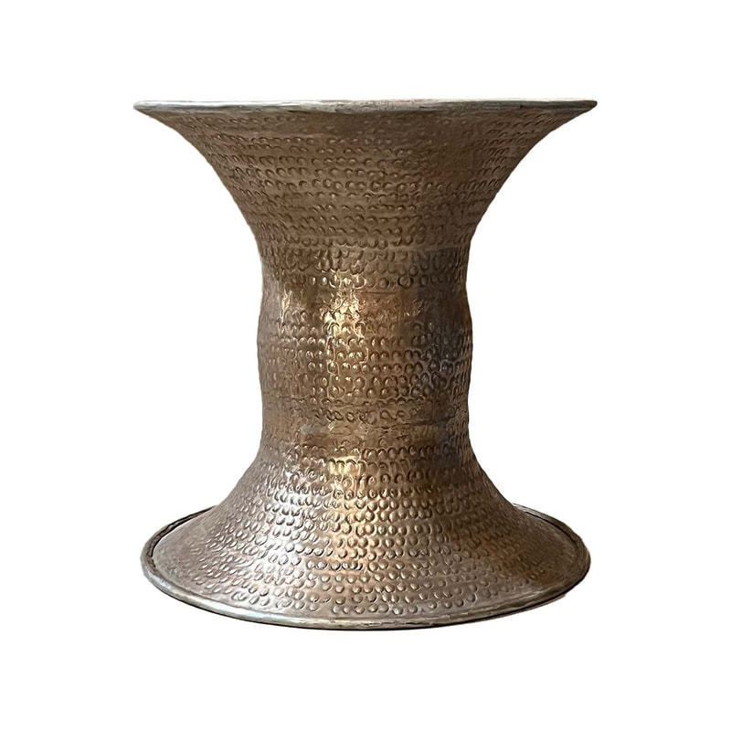 P-MD822-BA Type 22 45cm brass goblet shaped vase