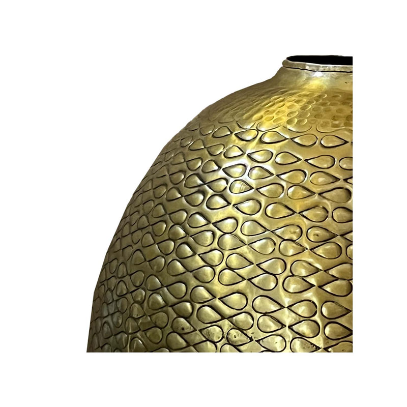 P-MD823-GD Type 23 45cm round gold vase