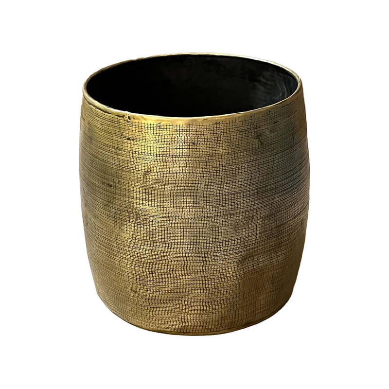 P-MD825-GD Type 25 58cm round gold vase