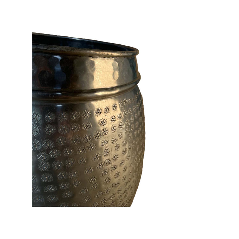 P-MD826-SI Type 26 40cm round silver vase