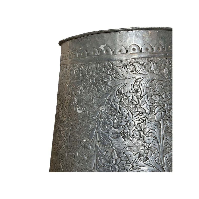P-MD829-SI Type 29 55cm round silver vase