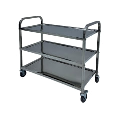P-MO111-SI Type 1 95cm stainless steel food service  trolley