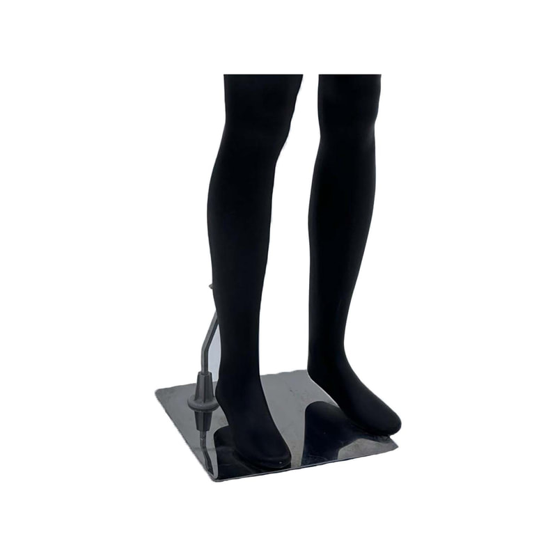 P-MQ101-WH Male mannequin in black