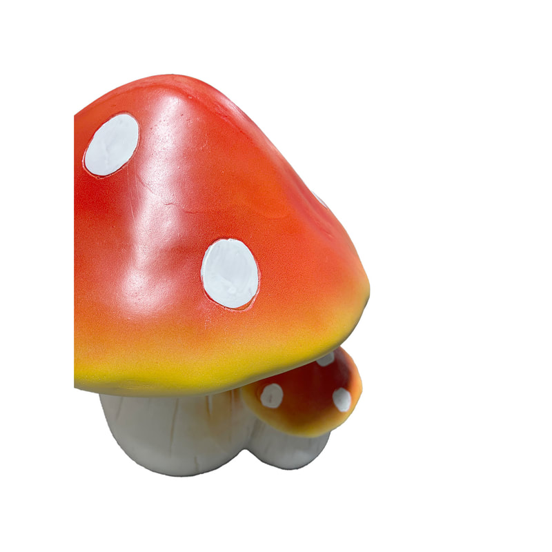 P-MU102-MC  Type 2 decorative mushroom double