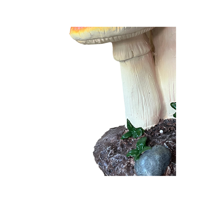 P-MU106-MC Type 6 decorative mushroom quadruple on base