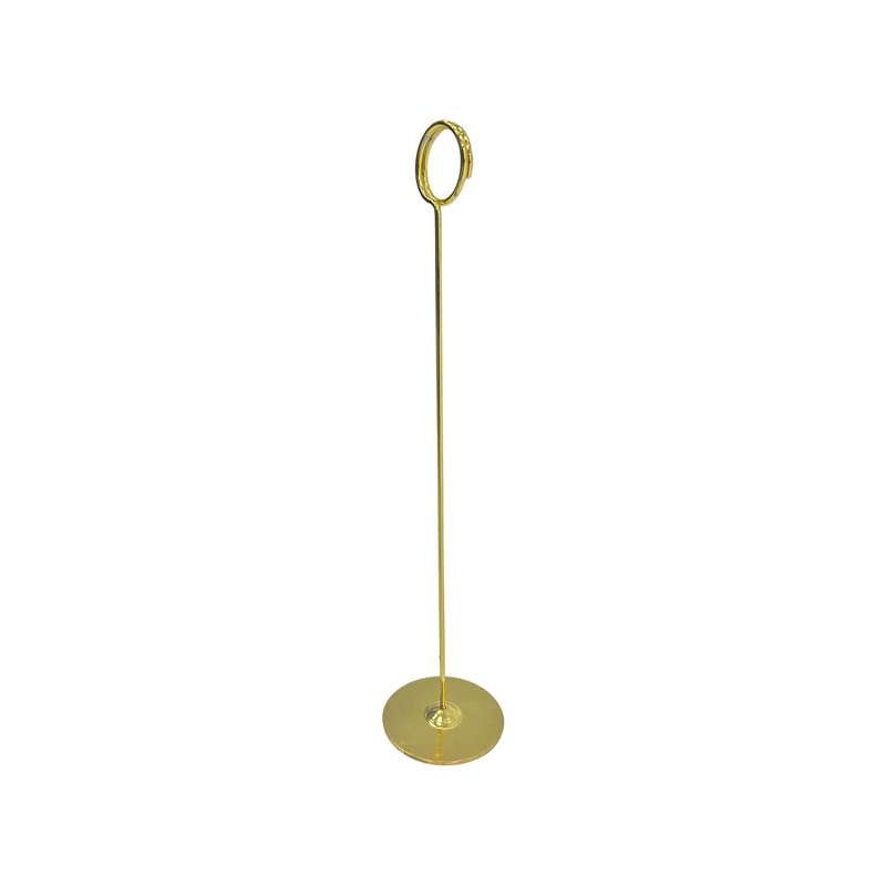 P-NH101-GD 30cm high Type 1 name card holder in gold
