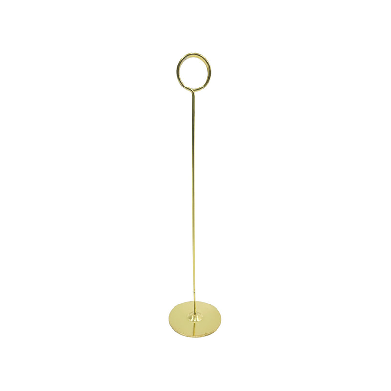 P-NH101-GD 30cm high Type 1 name card holder in gold