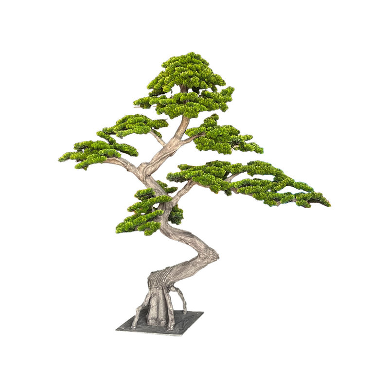 P-NN133-NT Type 4 220cm high 'nearly natural' bonsai Pine tree