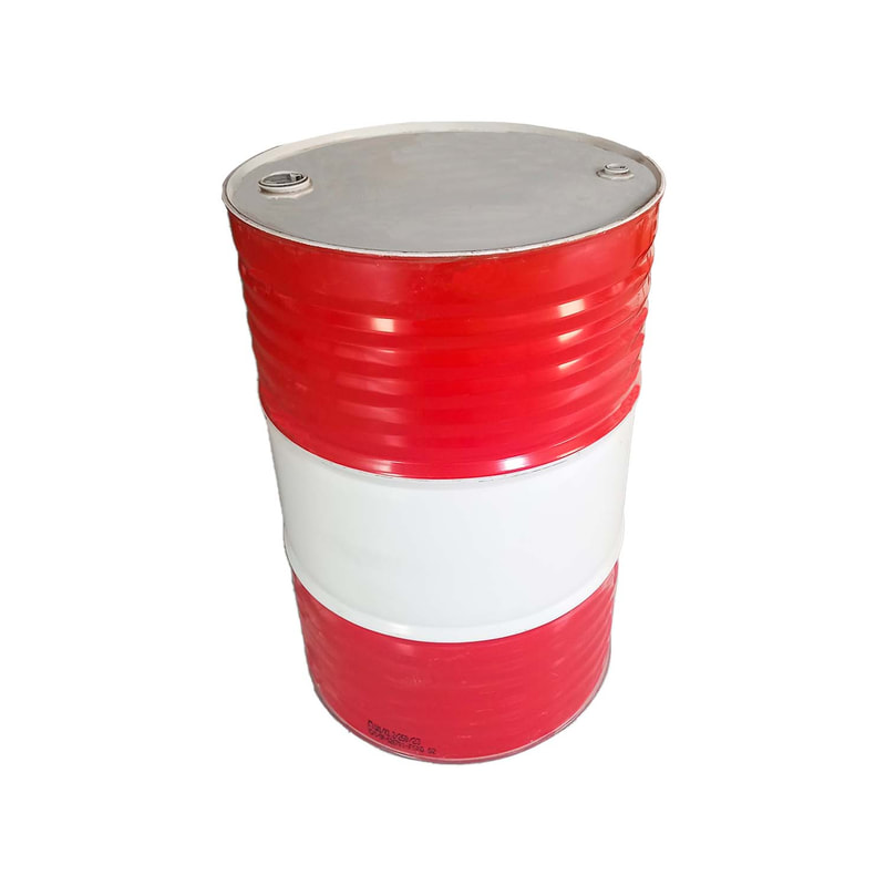 P-OL801-WR Type 1 theme barrel with red and white stripes