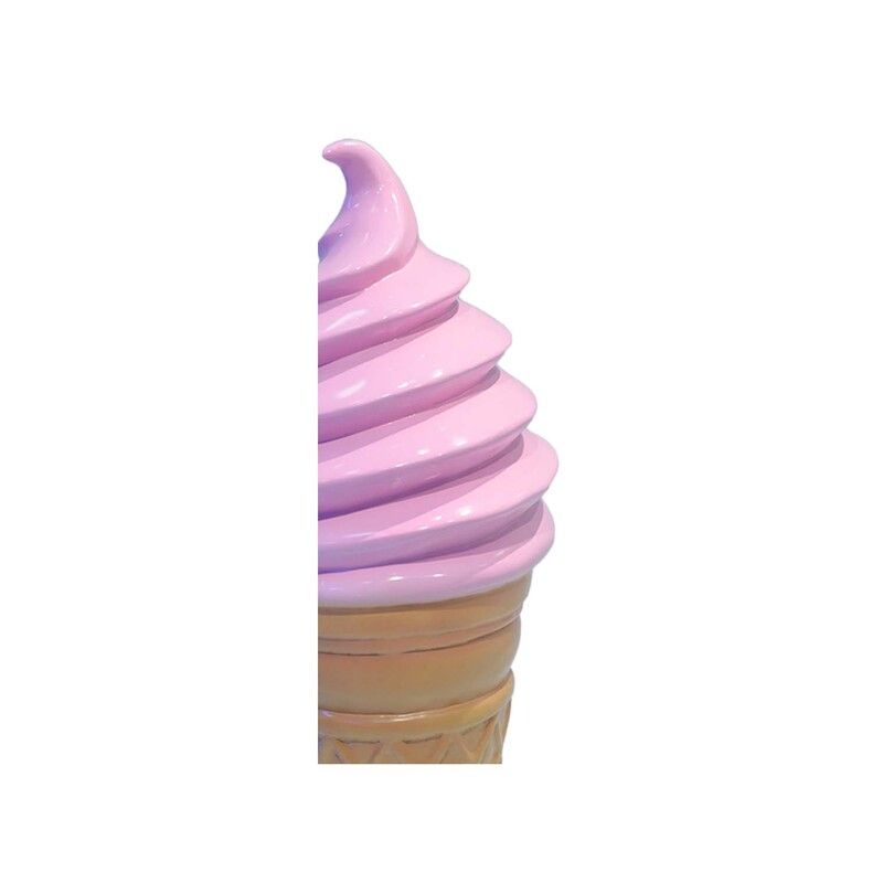 P-PH101-PI 150cm high strawberry swirl ice cream cone