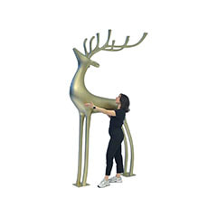 Reindeer - 285cm - Gold P-PH119-GD​