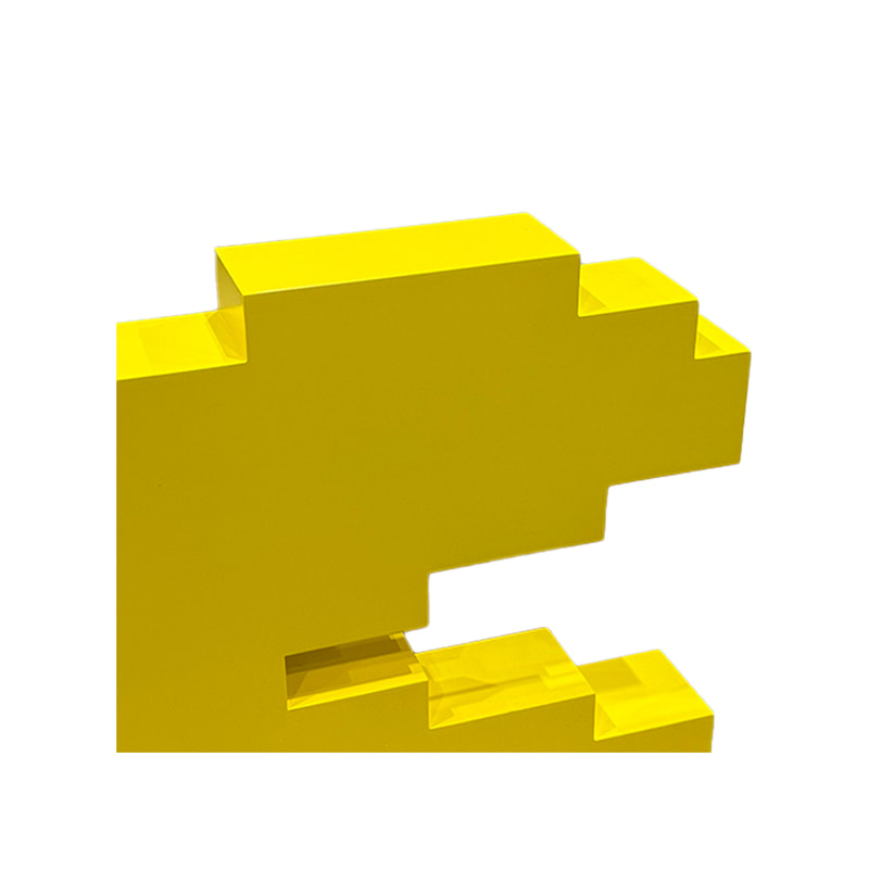 P-PH123-YL 60cm Pac-Man in yellow
