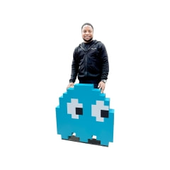 Pac-Man - Ghost Inky - Turquoise ​P-PH127-TQ