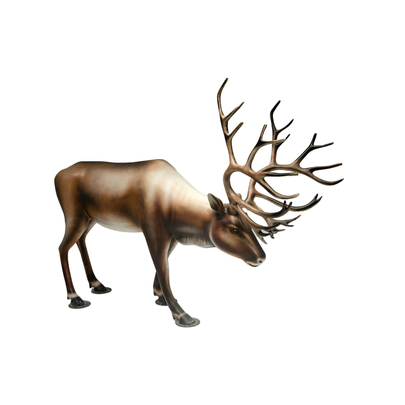 P-PH131-LI Life-size reindeer