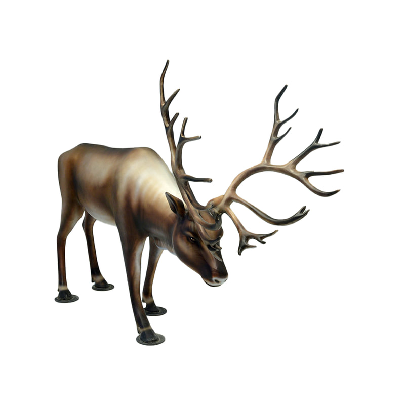 P-PH131-LI Life-size reindeer