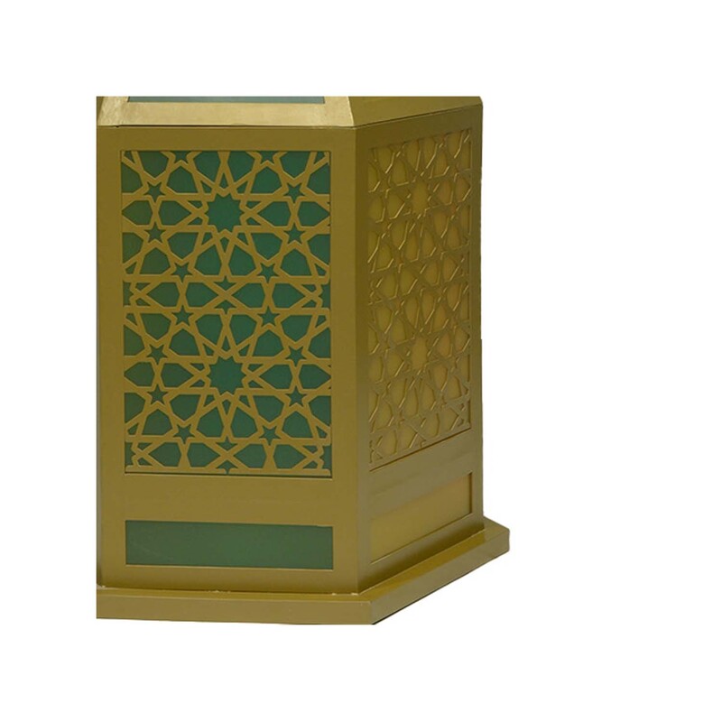 P-PH133-MC 240cm high giant arabic lantern with multicolour panels