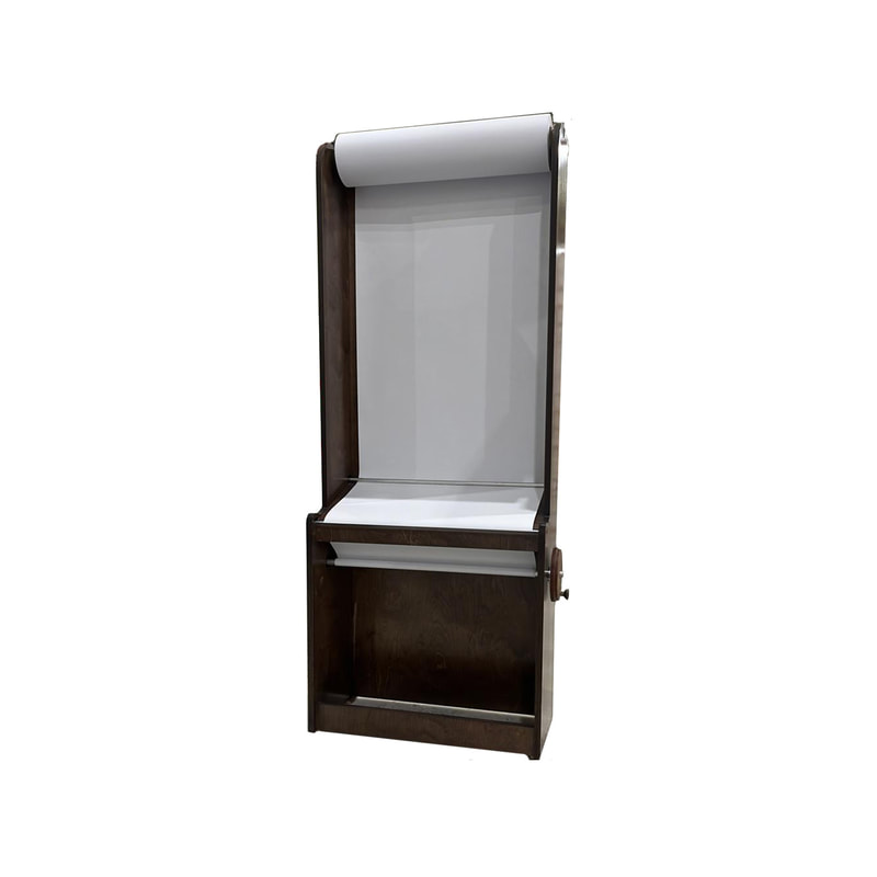 P-PH134-DW 200cm Drawing paper wall unit with duel scroll