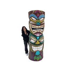 Tiki Head Statue - Type 2 P-PH139-MC