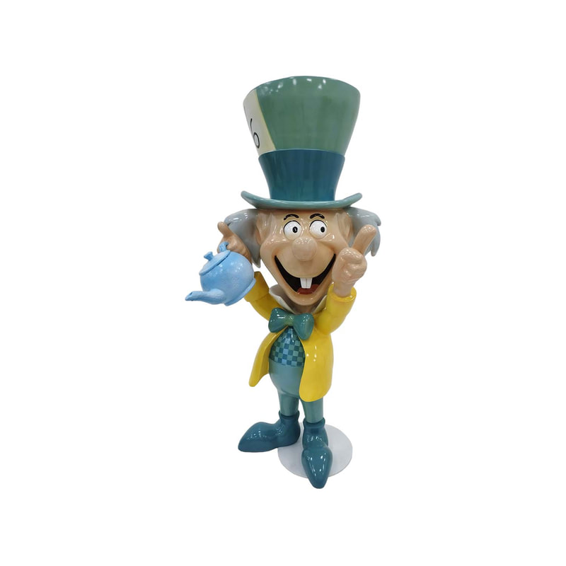 P-PH143-MC 185cm Mad hatter standing