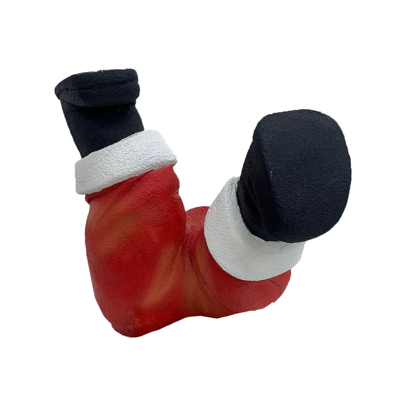 P-PH158-MC Type 1 Santa legs upside down in one part