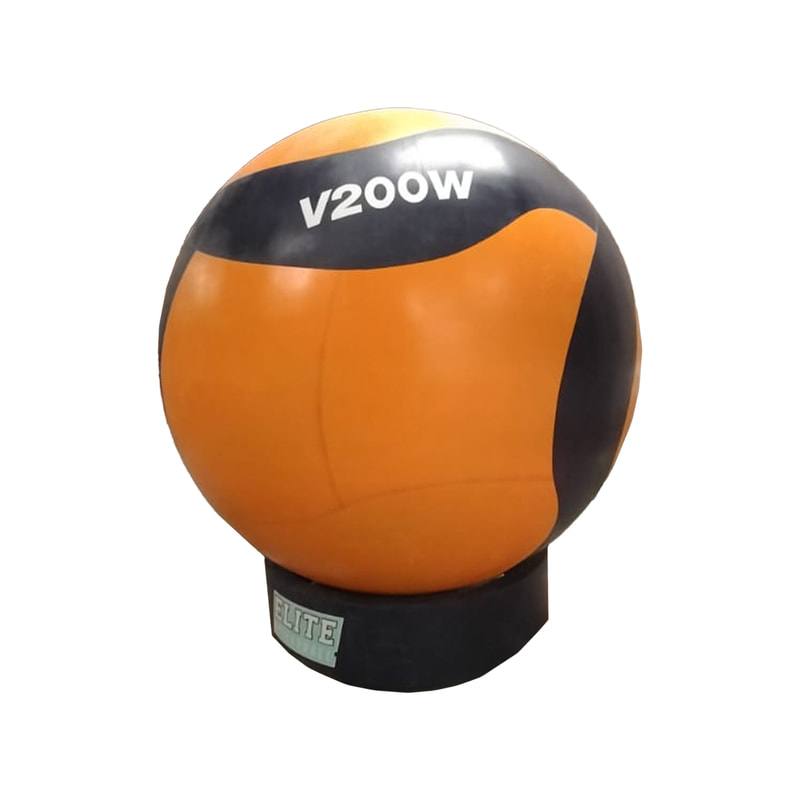 P-PH159-MC 260cm Mikasa volleyball on blue stand