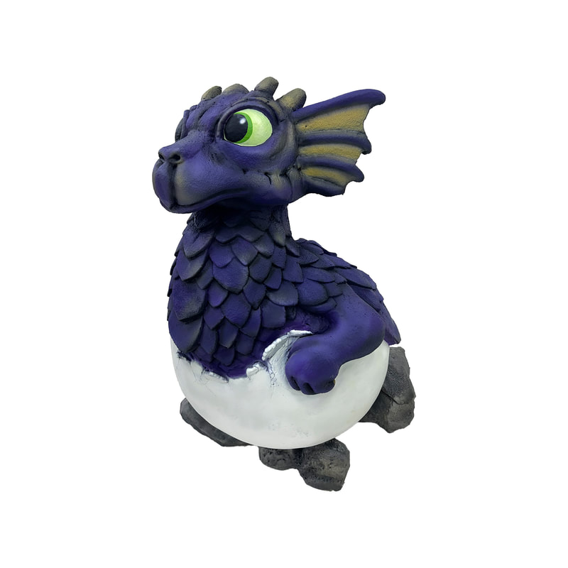 P-PH171-MC 140cm hatching dragon in egg