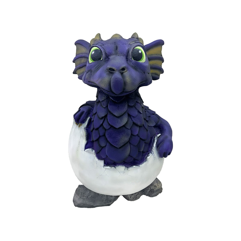 P-PH171-MC 140cm hatching dragon in egg