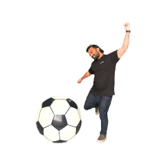 Medium Football - 80cm ​P-PH173-BW