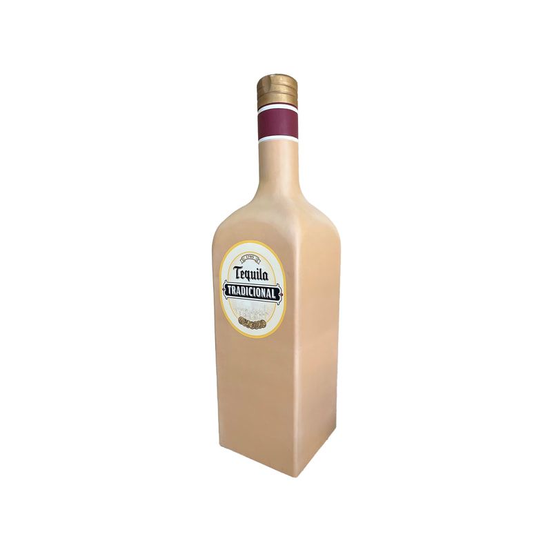 P-PH185-MC 245cm Giant tequila bottle with worm
