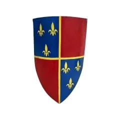 Medieval Wooden Shield - Type 2 - Multi-Coloured P-PH189-MC
