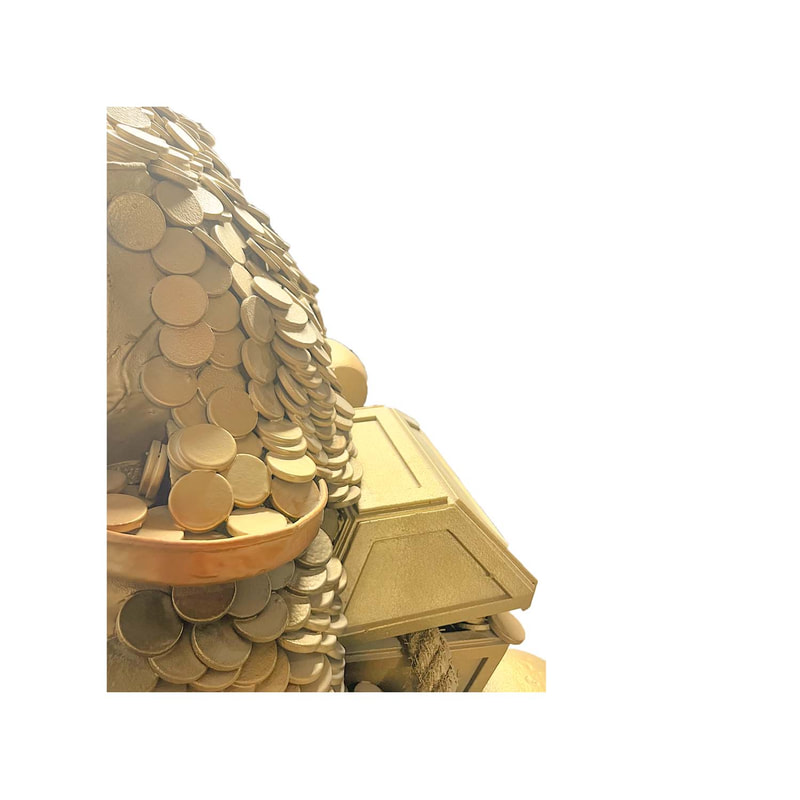 P-PH190-GD Type 1 treasure pile of gold
