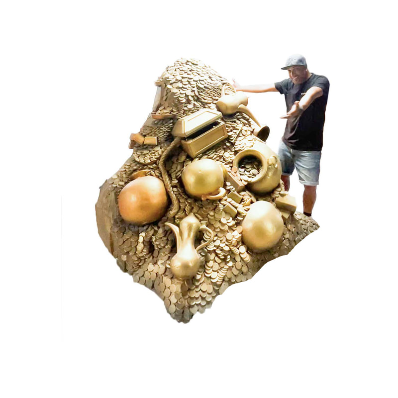 P-PH190-GD Type 1 treasure pile of gold