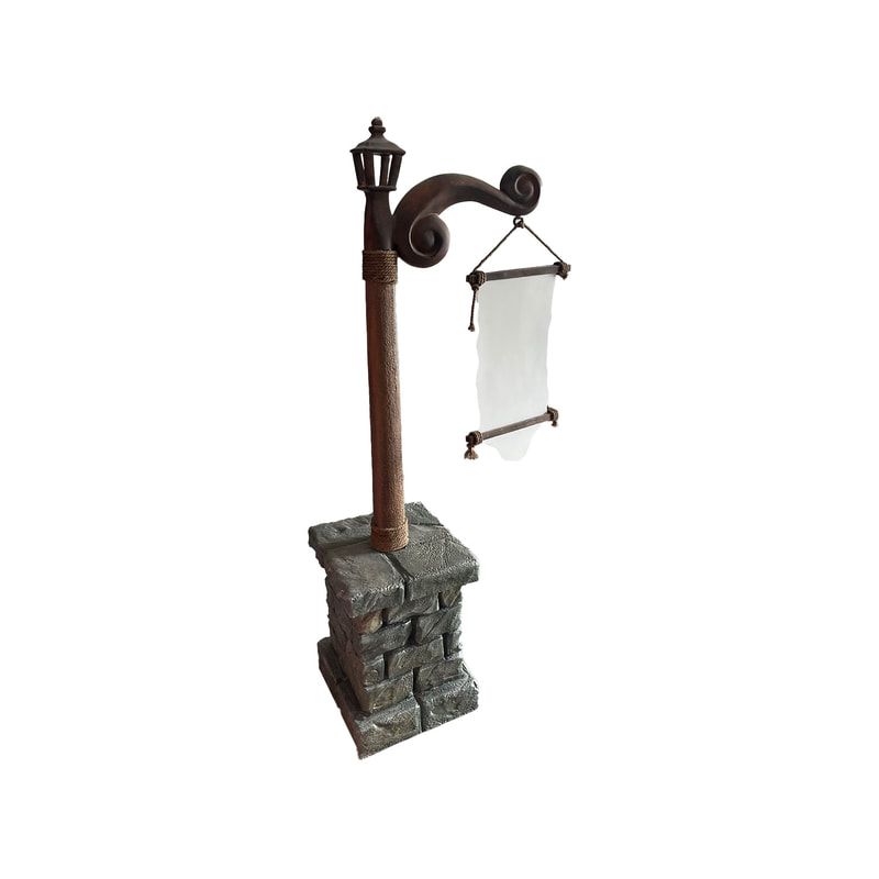 P-PH197-MC 242cm fantasy lamp post 