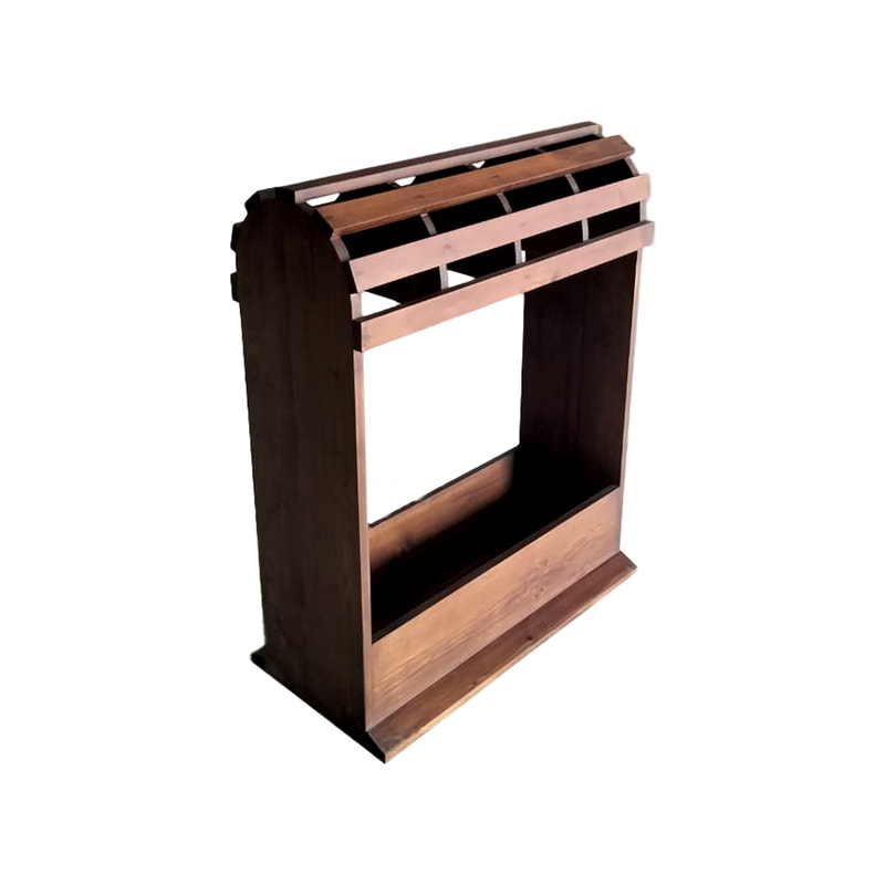 Saddle Stand - Dark Wood  ​P-PH198-DW