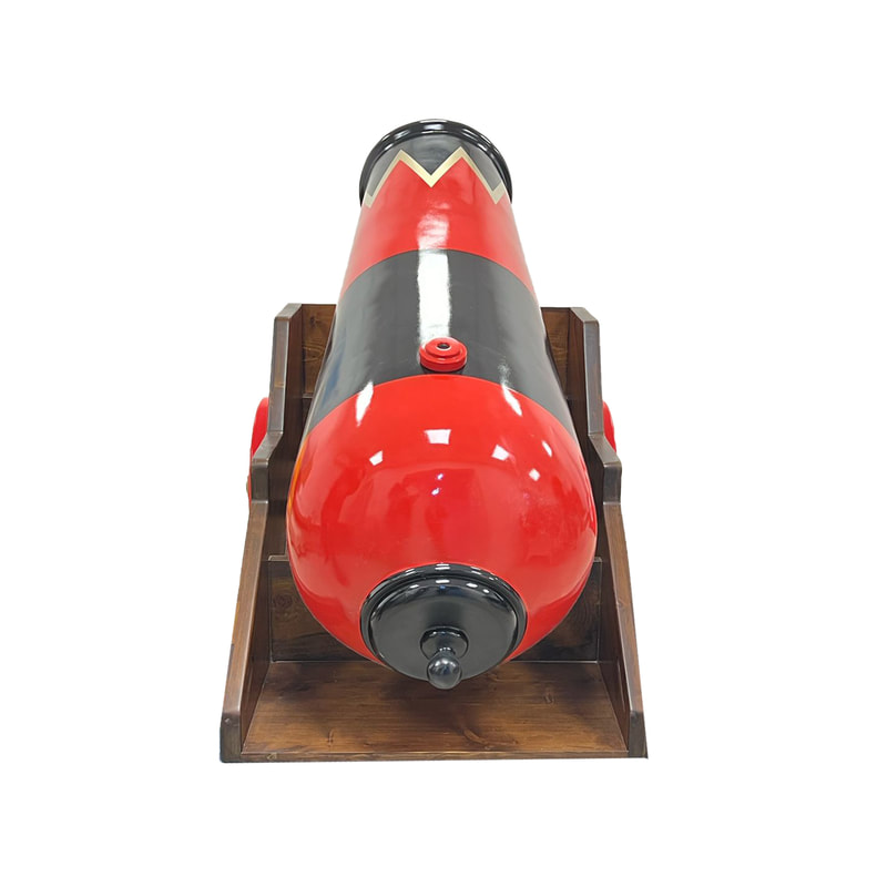 P-PH199-MC 165cm vintage style circus cannon 