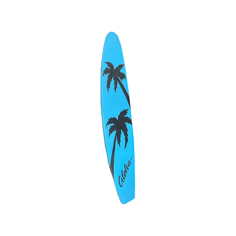 P-PH205-MC Type 2 surfboard in black and blue