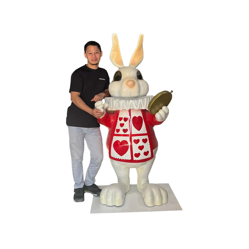 P-PH206-LI 180cm Life Like white rabbit