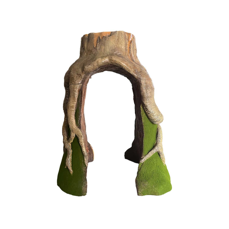 P-PH209-LI 240cm rabbit hole arch with life-like textured detail