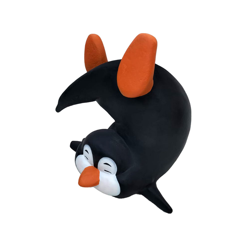 P-PH246-MC Type 6 penguin falling forward